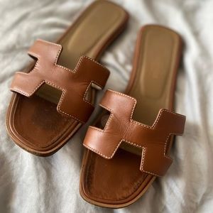 Hermes Oran Sandal size 37 (7) with original packaging